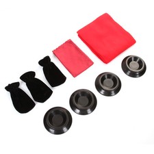 Vertical Upright Piano Care Cleaning Tool Keyboard Cover Pedal Cloth Caster NEW