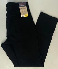 NEW Weatherproof Vintage Men's Hybrid Tech Pants Flex Waist BLACK Stretch 32x32