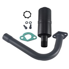 Exhaust Pipe Muffler For Predator 196cc 212cc Honda GX160/GX200 6.5HP Go Kart