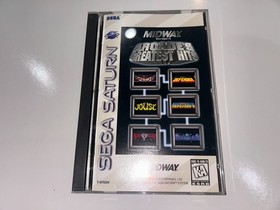 Midway Presents: Arcade's Greatest Hits (Sega Saturn) CIB Complete w/Reg MINTY!