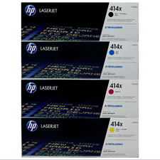 HP 414X W2020X, W2021X, W2022X, W2023X  Toner Cartridge Set