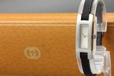 [Near MINT w/Box] GUCCI 3900L White Dial Silver Quartz Women's Vintage Watch