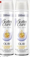 2 Gillette Satin Care and Olay Vitamin E Burst Women