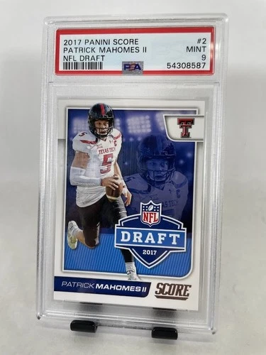 Panini 2017 Panini Score Patrick Mahomes II #2