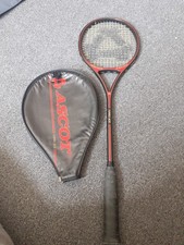 Ascot Turbo Ace Squash Racquet Racket Qamar Zaman Autograph Graphite + Cover