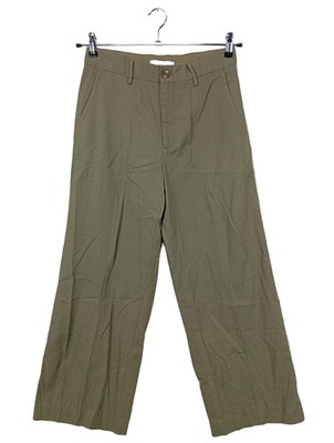 CLOSED High-Waist Hose Damen Hose Gr. DE 36 khaki Casual-Look