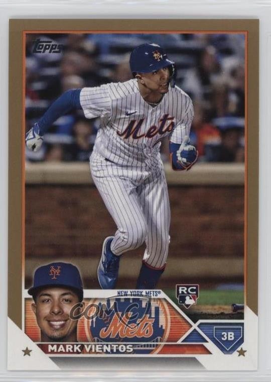 2023 Topps Series 2 Gold 377/2023 Mark Vientos #550 Rookie RC 19n6