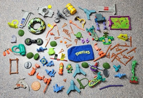 Vintage TMNT Teenage Mutant Ninja Turtles Accessory Lot #1