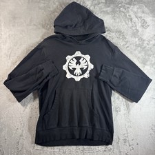 Gears of War Lootcrate Pullover Hoodie Men's Large Black Graphic Gamer Apparel