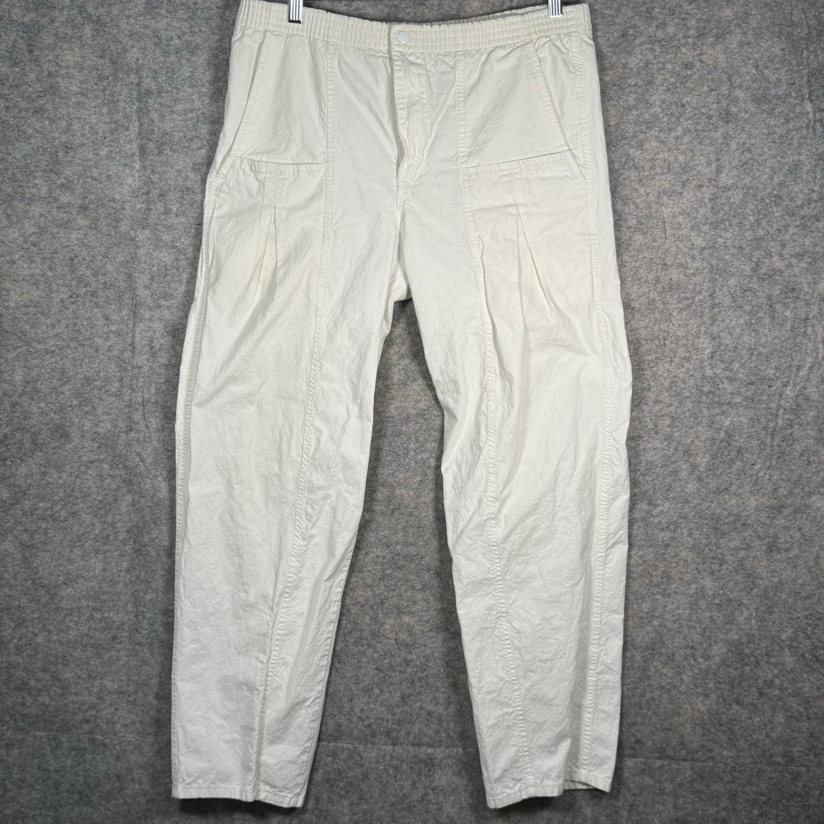 Vintage 90s Ocean Pacific 100% Cotton Pants Mens Size 34x30 White