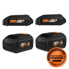 Worx 20V Power Share (2) PRO 4.0AH and (2) 2....