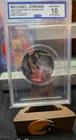 Upper Deck 1995 Jordan Milk Caps Michael Jordan #21 Bulls Basketball Card CGC