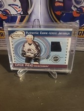 2002 Pacific Atomic Auth. Game Worn Jersey Dave Reid #12 Colorado Avalanche 