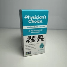 Physician's Choice 60 Billion Probiotic 30 veg capsules Exp 2027+