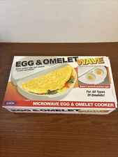 Emson Egg & Omelet Wave Microwave Cooker  Open Box/Sealed Item