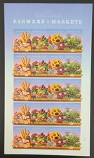 Hoja de 20 MNH Forever Farmers Markets 20…