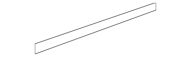 Nissan Altima 2005-2006 genuino - carrocería moldura lateral 82871-ZB010 Foto 2 de 3