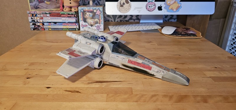 Star Wars Tonka X Wing Star Fighter Craft Lucas Film w Sound 1995 VINTAGE