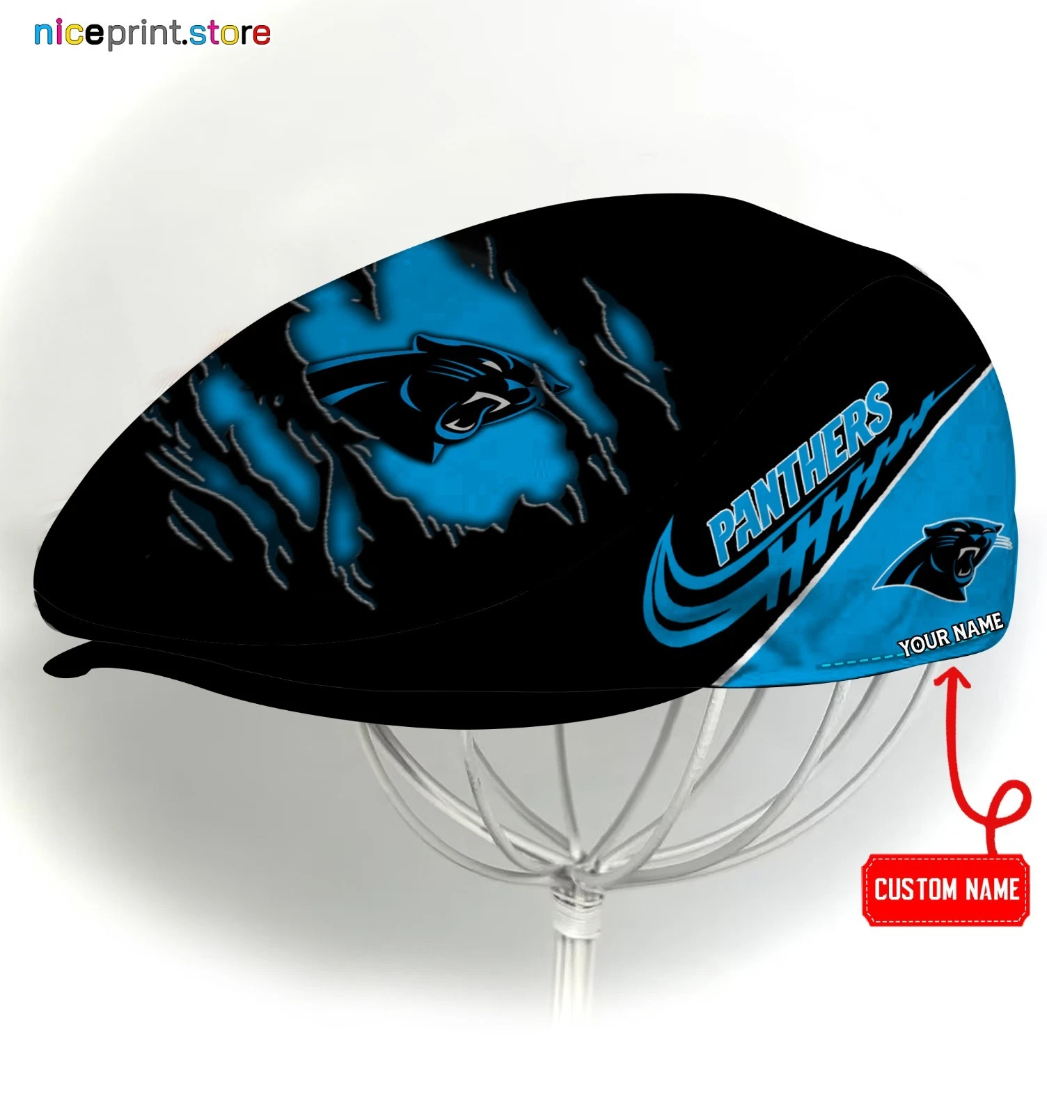 Carolina Team Panthers Jeff Cap football Jeff Cap football Driving Cap, football Golf Cap