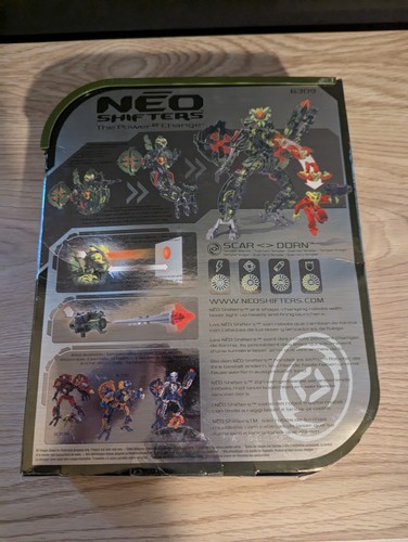 Open box/Sealed bags Mega Bloks Neoshifters set 6309 Scar Dorn - Picture 2 of 7