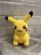 Pokemon Sitting Cuties Plush Pikachu Pokemon Center Japan Stuffed Toy 4-5 Cute