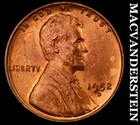 1952-D Lincoln Wheat Cent- Choice Gem Brilliant Uncirculated Luster #K2818