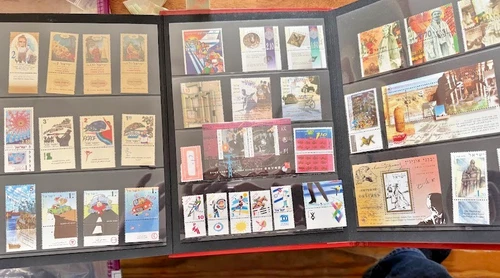 Large Accumulation of Israel stamps, sheets,MNH,books and FDC