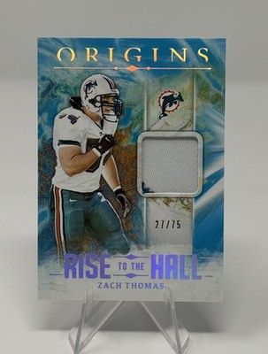 2024 Panini Origins - Rise to the Hall Zach Thomas #RTH-ZTH /75 (MEM)