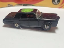Vintage '60's Aurora Tjet Green Hornet Chrysler Imperia Slot Car  "Black Beauty"