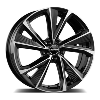 1x GMP EVENTO black diamond 7.5Jx18 5x100 ET46