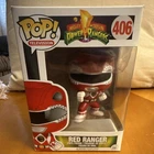 Funko Pop! Television Mighty Morphin Power Rangers Red Ranger #406 Vinyl Figure