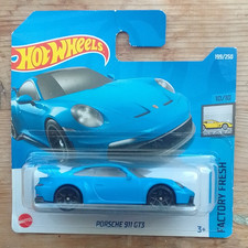 Hot Wheels Porsche 911 GT3 Factory Fresh Blue 1:64 199/250 10/10 HCT22🔥🔥🔥