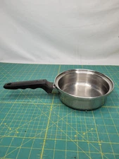 Kitchen Craft West Bend 8" Skillet 1.5 Qt Sauce/Saute Pan Waterless Stainless