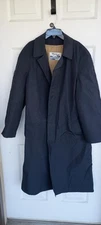 Vintage Whaling MFG Co. Trench Coat Size 38 Reg. Zip Out Thinsulate Liner
