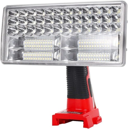 Cordless LED Work Light for Milwaukee 40W 4200LM 18V Jobsite Light Outdoor Light - Picture 10 of 12