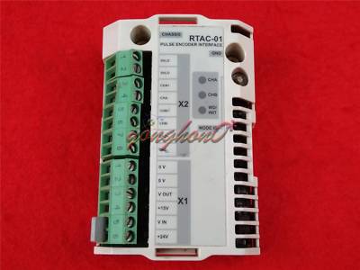 One ABB RTAC-01 pulse code connector panel Used