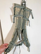 ACU Enhanced Shoulder Straps Molle II Rucksack No Tears No Cuts Very Good