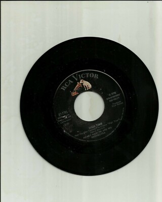 HENRY MANCINI ''HIGH TIME/THE SECOND TIME AROUND'' RCA VICTOR RECORDS 45 RPM