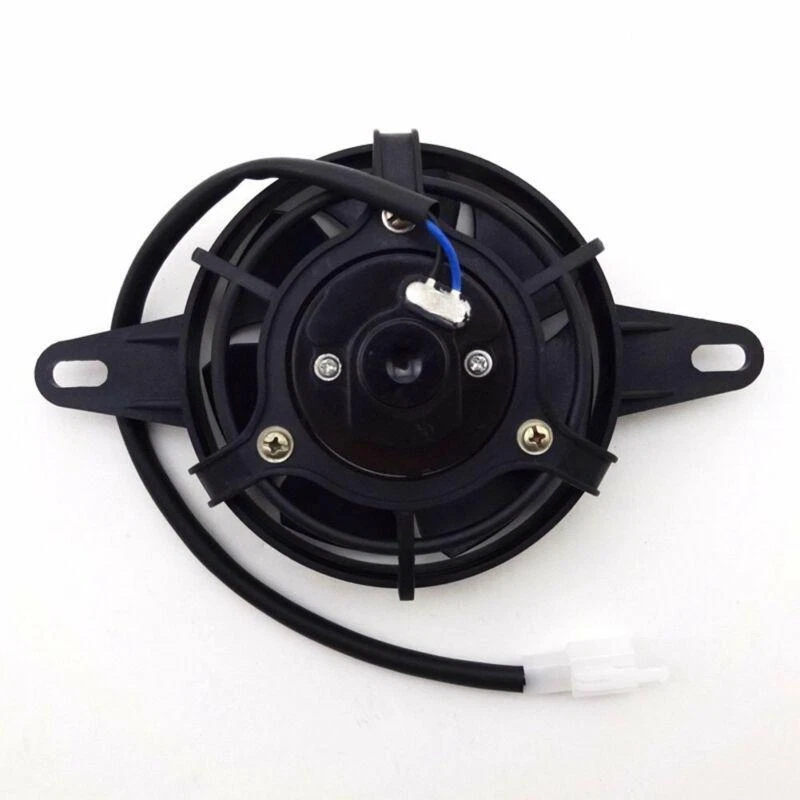Ventilador de refrigeración térmica radiador eléctrico para motocicleta ATV enfriador de aceite ventilador enfriador de agua Foto 2 de 4