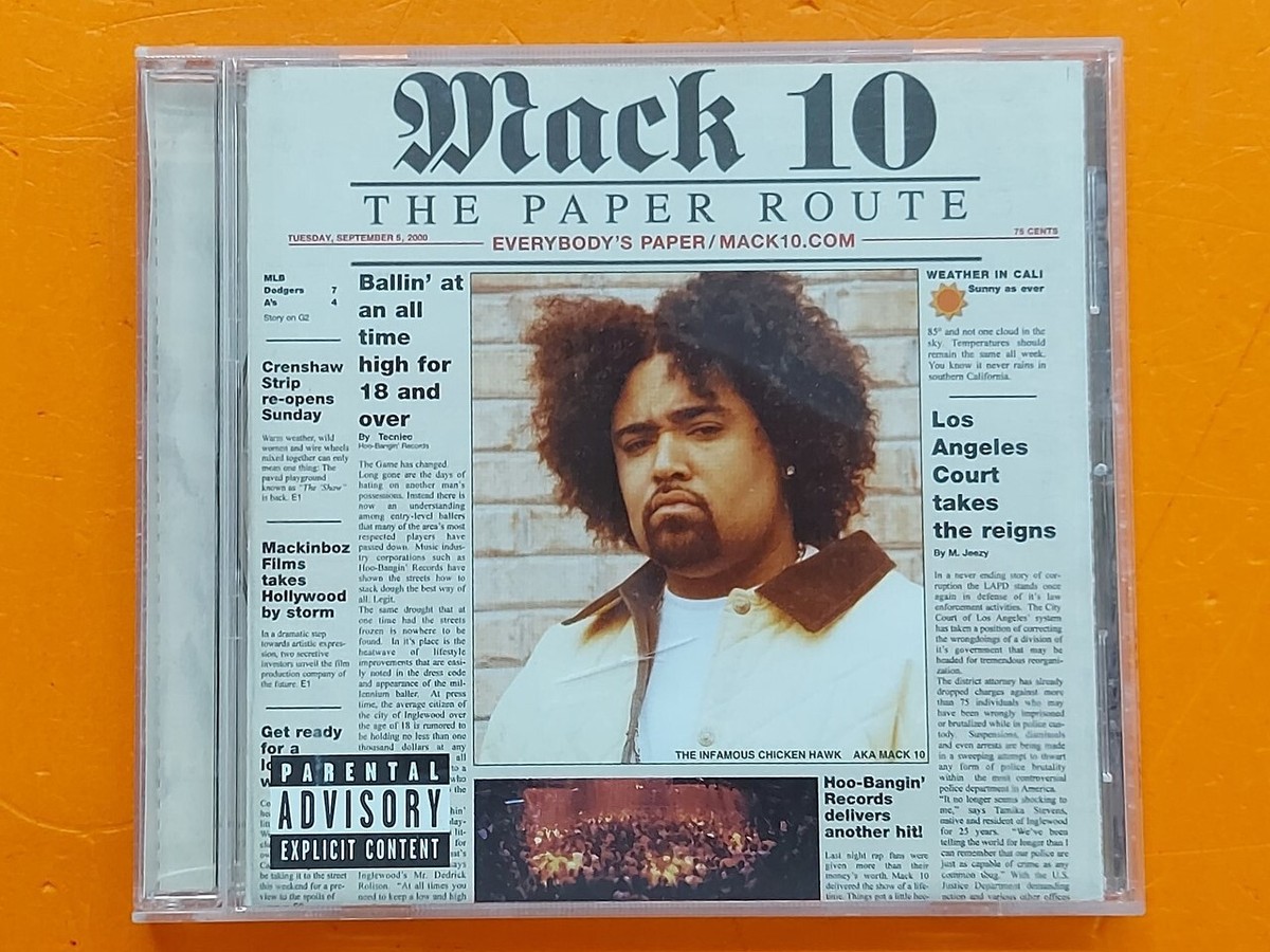 Music CD Mack 10 The Paper Route w/ Case | eBay