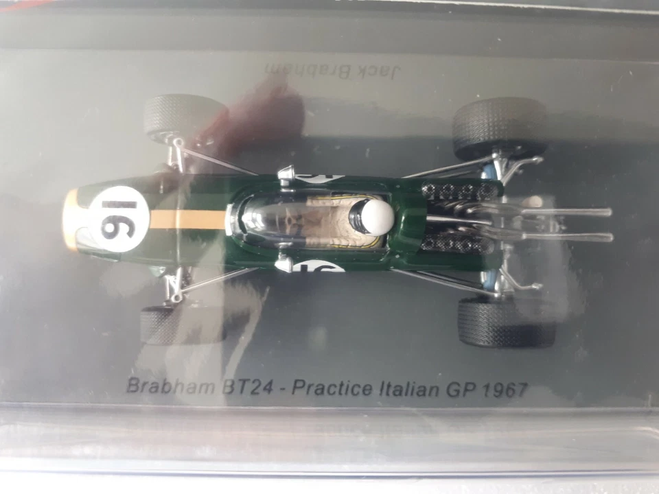 Spark F1 S5264 1:43  Brabham BT24 Jack Brabham Practice Italian gp 1967 - Image 2 of 3