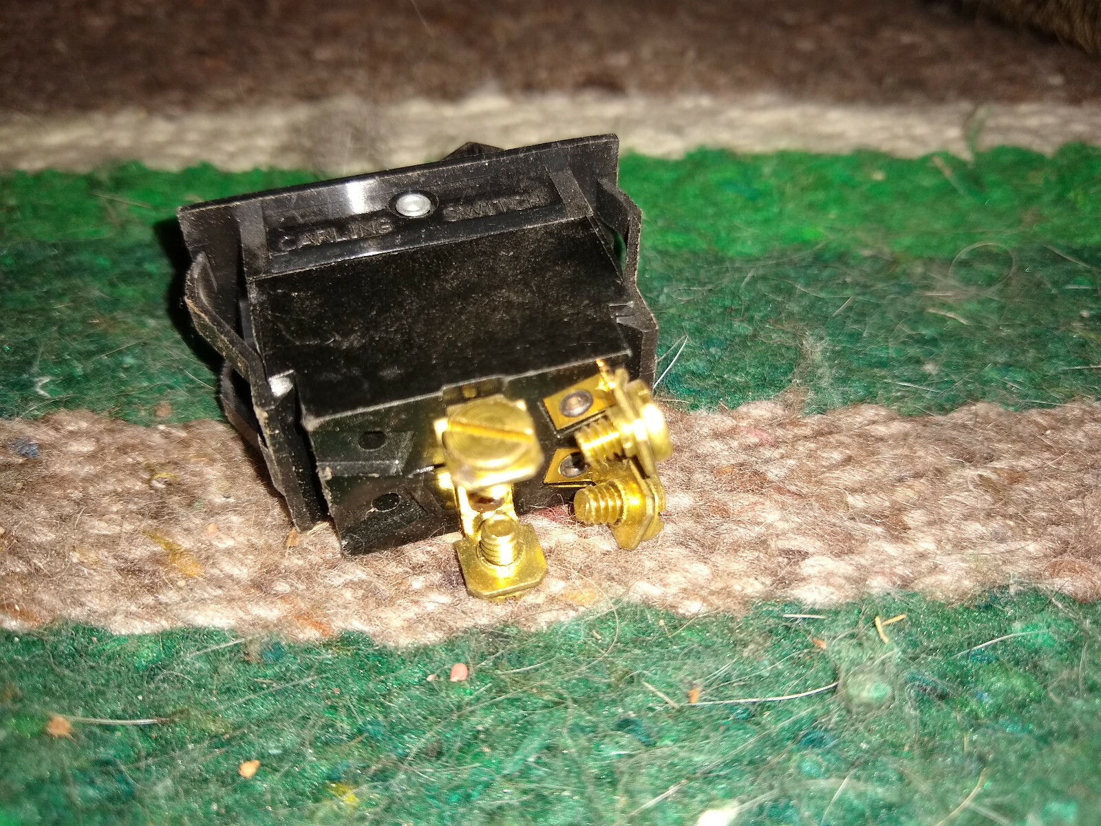 Carling 15A Rocker Switch Screw Terminal eBay