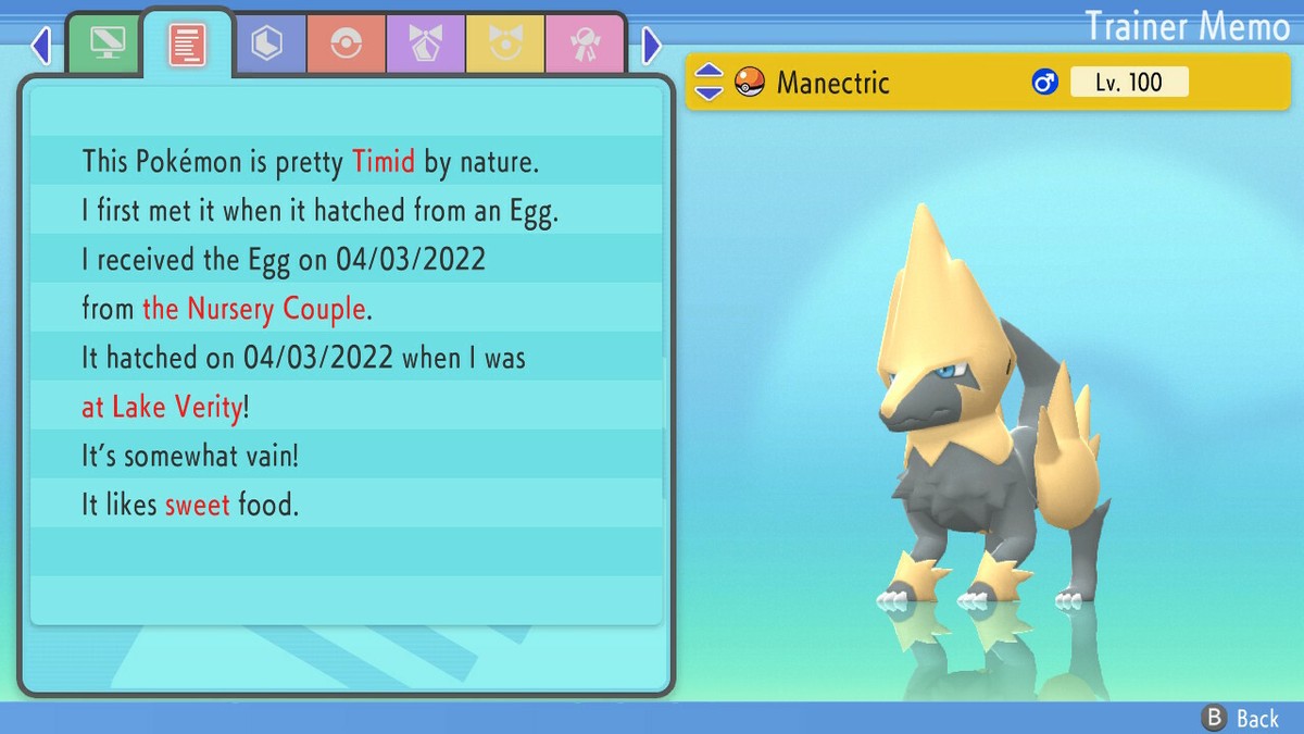 Shiny Manectric 6IVs Pokemon BDSP | eBay