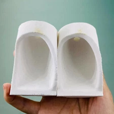 2 Dental Lab Centrifugal Casting Silica Quartz Crucible for Kerr Casting Machine