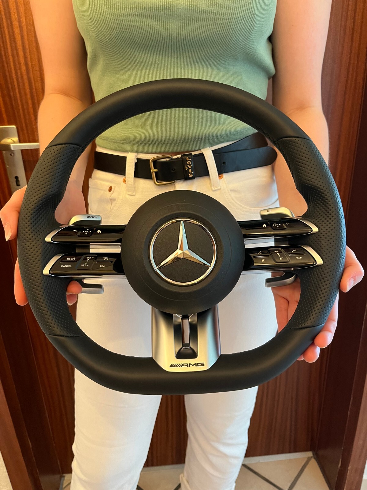 Mercedes Benz AMG Lenkrad W223 W206 W213 A0004604318 | eBay