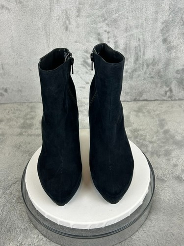 Mossimo Supply Co. Black Ankle Platform Women's Boots with 4" Pump Heel Size 7 - Picture 12 of 12