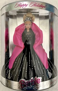 Amazing 1998 Vintage Special Edition Doll, Happy Holidays Barbie 20200, NEW NRFB
