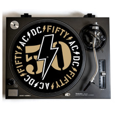 AC/DC Turntable Slipmat for Vinyl Records 12" DJ Slip Mat rock metal vinyls