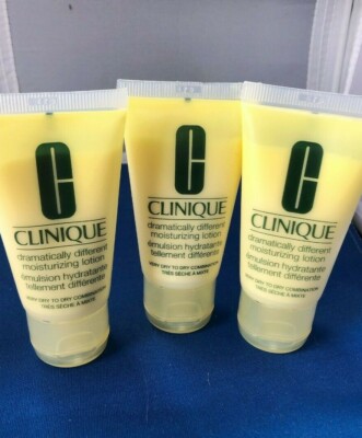 Lot of 3 Clinique Dramatically Different Moisturizing Lotion 30 ml/1.0 oz ea=3oz