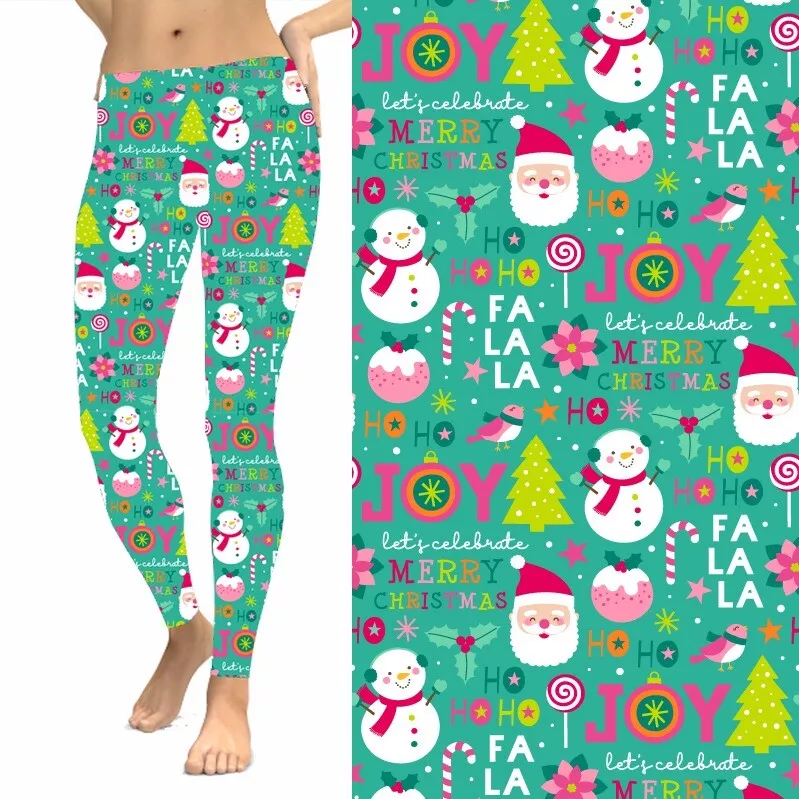 Women's plus size christmas tights top